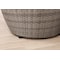 Alaterre Furniture Bistro All-Weather Conversation Set with Two Round Chairs and 18" H Glass Top Table AWWI01II - alternate 9